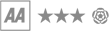 AA 3-Star Rating 79%